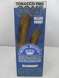 Royal Blunts Hemparillo Hemp Cones 2ct/10 Pouches (Blueberry)