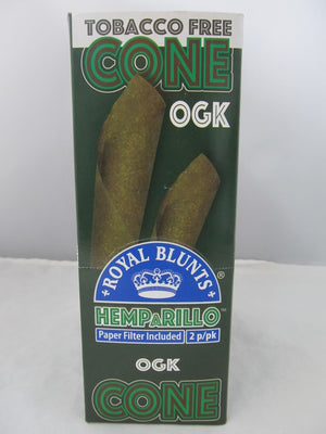 Royal Blunts Hemparillo Hemp Cones 2ct/10 Pouches (OGK)