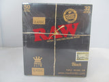 Raw Black Classic King Size Slim Paper 50 booklets