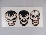 Sticker: 3 Skulls