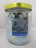 Natural Killers Deodorizer Candle 13oz (Fresh Cotton)