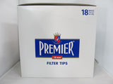 Premier Filter Tips 200 count Bag 18ct Display