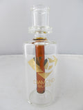 Diamond Glass 14mm 90 degree Amber Honey Comb Stem Ash Catcher - elevapers