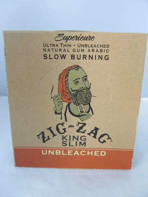 Zig Zag Ultra Thin King Size Slim Rolling Papers 24pack