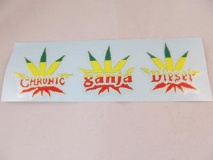 Sticker: Chronic Ganja Diesel - elevapers