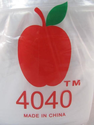 Apple Baggies 4.0X4.0 1000ct - elevapers