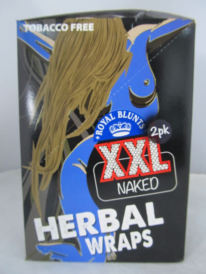 Royal Blunts XXL Hemp Wraps 2PK 25ct (Blueberry)-XXL Hemp