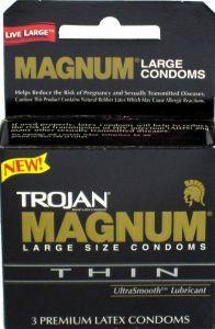 Trojan MAGNUM Thin Lubricated Condoms 6 pk - elevapers