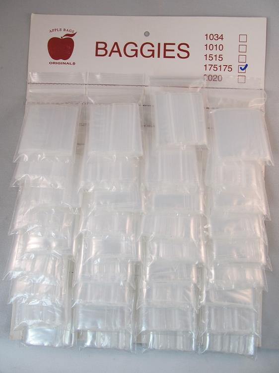 Mini Zip Baggies 1.75X1.75 - elevapers