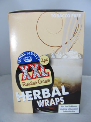 Royal Blunts XXL Herbal Wraps 2PK 25ct (Russian Cream)