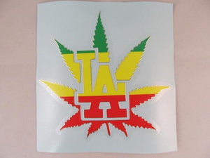 Sticker: Rasta Leaf LA - elevapers