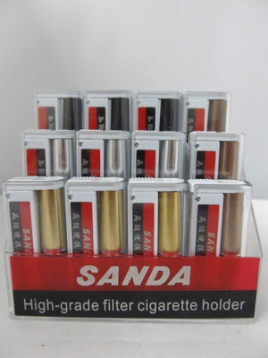 Sanda High Grade Filter Cigarette Holder 12ct Display - elevapers