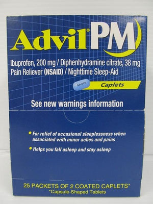 Advil PM 25count 2pack - elevapers