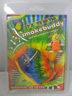 The Original Smoke Buddy Personal Air Filter Tie Dye Edition - elevapers