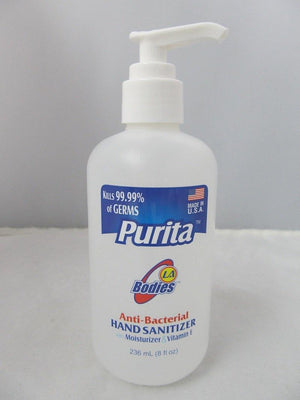 Purita Anti-Bacterial Hand Sanitizer 8 fl oz - elevapers