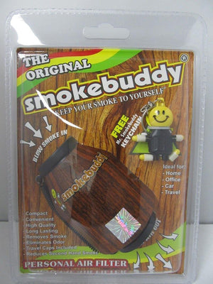 The Original Smoke Buddy Personal Air Filter Wood Edition - elevapers