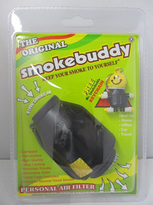 The Original Smoke Buddy Personal Air Filter Black - elevapers