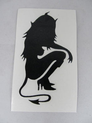 Sticker: Kneeling Devil Girl - elevapers