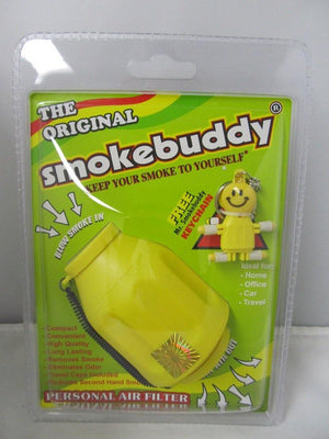 The Original Smoke Buddy Personal Air Filter Yellow - elevapers