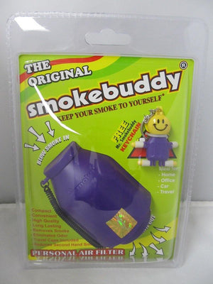 The Original Smoke Buddy Personal Air Filter Purple - elevapers