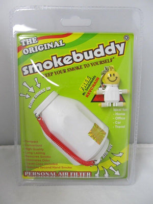 The Original Smoke Buddy Personal Air Filter White - elevapers