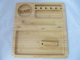 RAW Backflip Magnetic Bamboo Rolling Tray