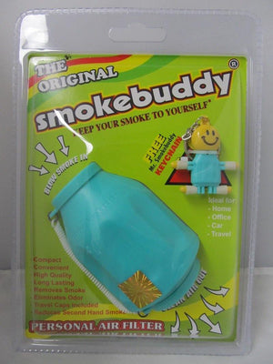 The Original Smoke Buddy Personal Air Filter Teal - elevapers