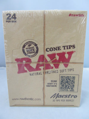 RAW Maestro Cone Tips 24ct Display