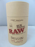 RAW Six Shooter for 1-1/4 Size Cones | Cone Loader Filling Device