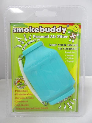 Smoke Buddy Junior Pocket Size Personal Air Filter (Teal) - elevapers