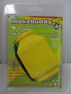 Smoke Buddy Junior Pocket Size Personal Air Filter (Yellow) - elevapers