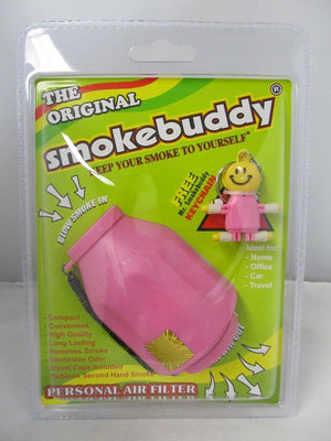 The Original Smoke Buddy Personal Air Filter Pink - elevapers