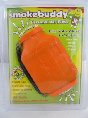 Smoke Buddy Junior Pocket Size Personal Air Filter (Orange) - elevapers