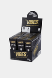 Vibes Fine Rolling Paper King Size Ultra Thin Cones 3 Cone 30 Pack Display