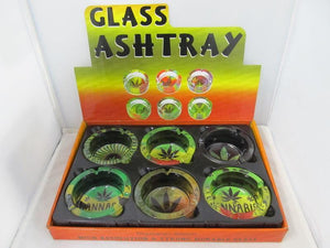 Leaf Small Ashtrays 6CT Display - elevapers