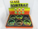 Leaf Small Ashtrays 6CT Display