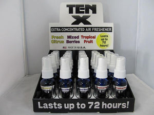 TEN X Air Freshener Odor Eliminator 20ct Display - elevapers