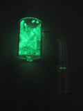 Glow In The Dark Thermal Banger 14mm Male w/ Carb Cap Included - elevapers