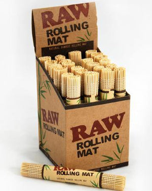 Raw Natural Bamboo Rolling Mat 24ct Box - elevapers