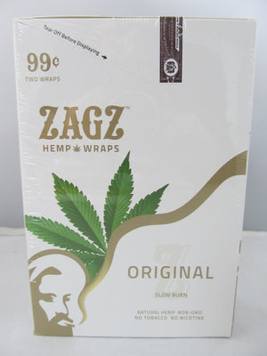 Zig Zag Hemp Wraps 2ct 25 Pouch (Original)