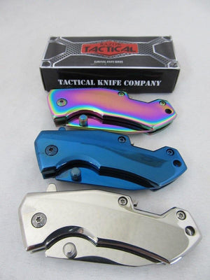 Razor Tactical Spring Assisted Mini Knife (Multi Color) 1ct - elevapers