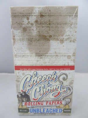 Cheech & Chong Unbleached 1-1/4 Rolling Paper 25pk