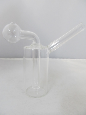 4.5" Solid Piece Oil Burner Bubbler Rig - elevapers