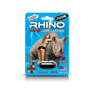 Rhino 200K Male Enhancement 24ct Display - elevapers