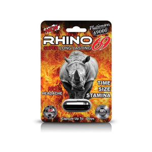 Rhino Platinum Fire 69K Male Enhancement 24ct Display - elevapers