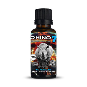 Rhino 7 2oz Male Enhancement Shot 12ct Display - elevapers