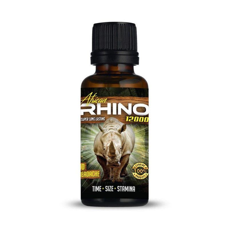 African Rhino 12K 2oz Male Enhancement Shot 12ct Display - elevapers